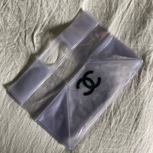 Chanel pvc tote